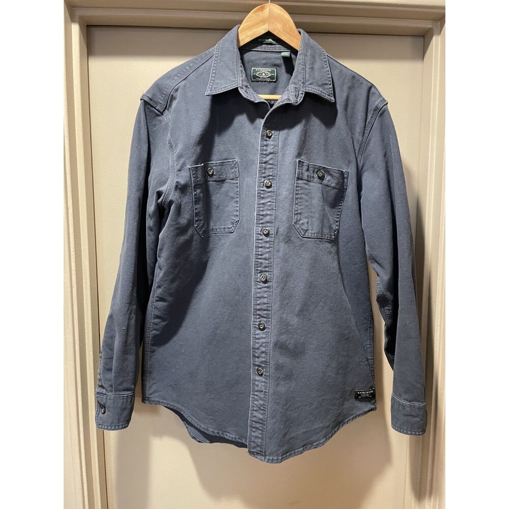 G.H. Bass & Co Heavy longsleeve shirt Navy size M